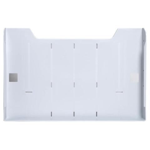 Distribuidor folletos de pared (simple) - A montar - A4 horizontal - 3 ,6 x 32,7x21,3 cm - 36x327x213 mm - Gris claro