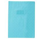 Protège-cahiers grain losange PVC 18/100ème avec porte-étiquette A4