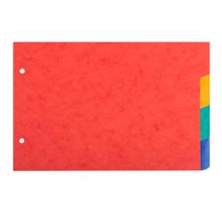 Separadores Exacompta para fichas Exacompta cartulina Bristol cartulina 225g Forever 4 posiciones - A5