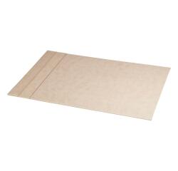 Rhodiarama sous-main rigide simili cuir italien 60x40 cm - Beige