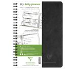 My.daily.planner Age Bag carnet reliure intégrale A5 250 pages détachables - Noir