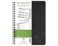 My.daily.planner Age Bag carnet reliure intégrale A5 250 pages détachables - Noir