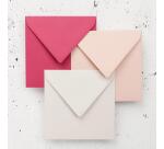 Paquet de 20 enveloppes Pollen 140x140mm 120g/m2 - Opaline