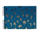 Album photo à spirales 50 pages noires Néo Déco