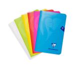 Carnet piqué Mimesys 11x17cm 48 pages ligné Couleur aléatoire - Assortis