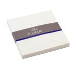 25 enveloppes 165x165mm, Vergé de France doublées gommées