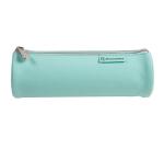 Trousse ronde PU Aquarel - 22,5x7,5cm - Couleurs assorties