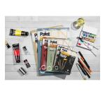 Paint'ON Gris bloc collé 30F A4 250g