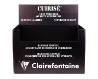 CUIRISÉ - Présentoir Vide pour 24 trousses rondes Cuirisé. - Noir