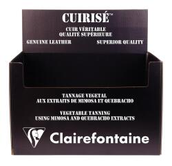 CUIRISÉ - Présentoir Vide pour 24 trousses rondes Cuirisé. - Noir