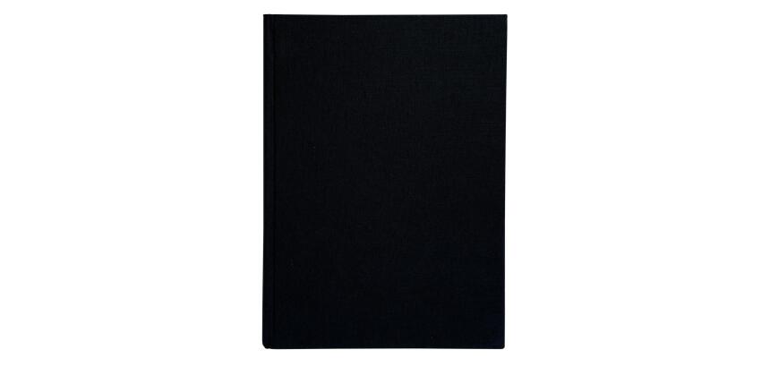 Registre 315X245 Quadrillé 200 pages foliotées - Noir toilé