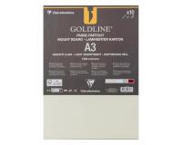 Goldline contrecollé pour passe-partout paquet 10F A3 1,25mm - Assortiment teintes claires