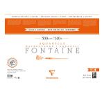 Fontaine paquet 4 bords frangés 25F 56x76cm 300g grain satiné