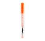 DARWI Marqueur Peinture sur Cuir Pointe Conique Fine 2mm - Orange