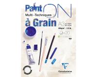 Paint'ON à grain bloc collé 20F A3 250g