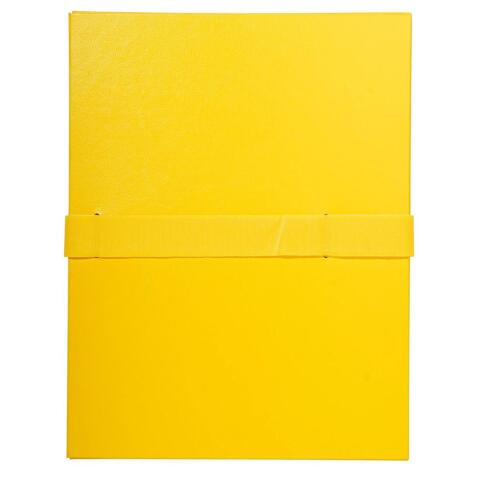 Faldone con dorso estensibile chiusura con scratch, carta balacron - 24x32cm