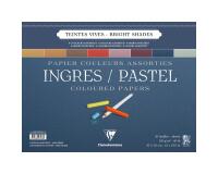 Ingres Pastel bloc spiralé 25F 30x40cm 130g - Assortiment vif