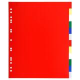 Dividers PP A4+ 12 Part - Assorted colours