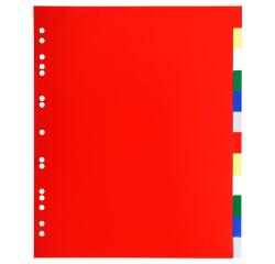 Dividers PP A4+ 12 Part - Assorted colours