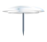 Doos met 40 duimspijkers - punthoogte 7mm - 10mm diameter