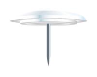 Boîte de 40 punaises - Hauteur de pointe 7mm - 10mm de diamètre