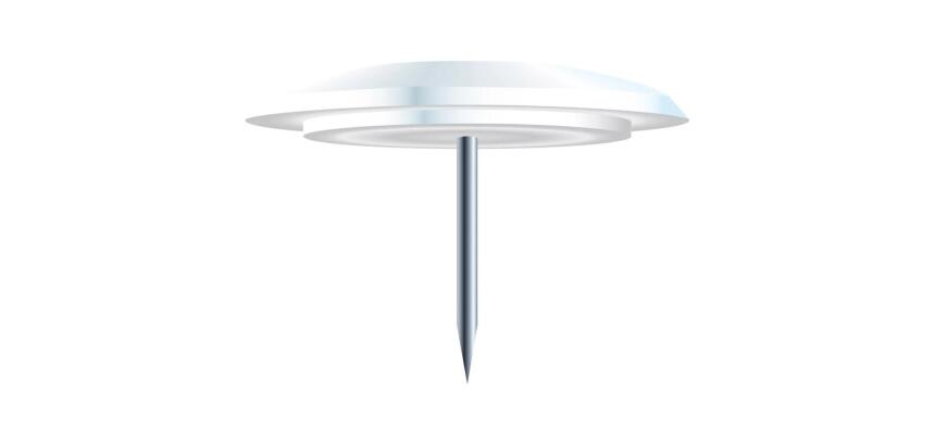 Doos met 40 duimspijkers - punthoogte 7mm - 10mm diameter