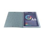 Cartelle con elastici senza aletta cartoncino lustré 400 g/mq - A4