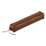 Lawrence CUIR Trousse SLIM 19,5x2,5x4 cm Camel