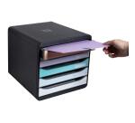 BIG-BOX PLUS Aquarel black/glossy pastel - Assorted colours