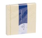 25 enveloppes 140x140mm Vergé de France doublées gommées