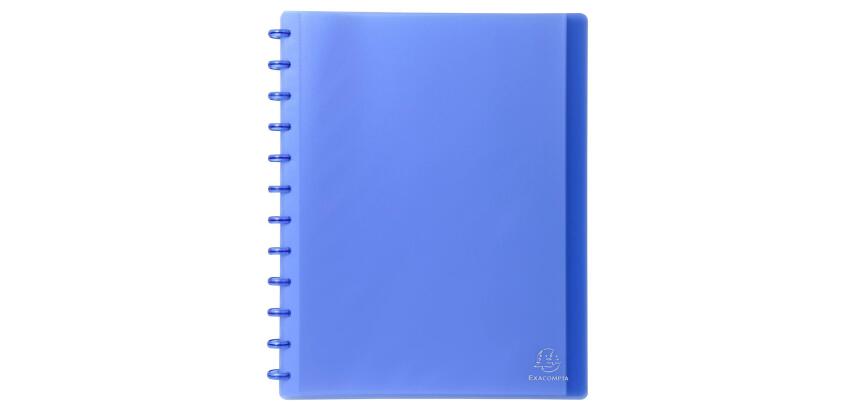 Carpetas de fundas amovibles con anillas - Fundas piel de naranja Tapa rígida translucida 8/10º - (Vistas: 60 Fundas: 30) - 24,5x31cm para A4