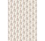 PAPIERS IMPRIMÉS, Bloc de 20 feuilles à motifs 160g/m2 au format A4 (21x29,7cm) + 1 idée créative - Noël cosy - Multicolore