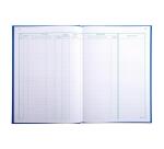 Registre 297X210 Mouvements de titres 112 pages - Bleu