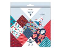 ORIGAMI, Pochette de 60 feuilles 70g/m² 3 formats - Hanayo - Multicolore