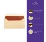 25 enveloppes DL (110x220mm)Vergé doublées adhésives