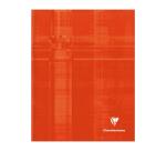 Cahier brochure rembordée rigide 17x22 cm 192 pages petits carreaux - Assortis