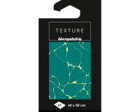 Papier Texture Décopatch n°869 -1 feuille 40x60cm - Vert