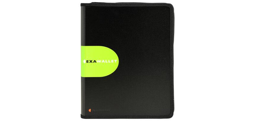 EXAWALLET conférencier avec calculatrice Exactive - Noir