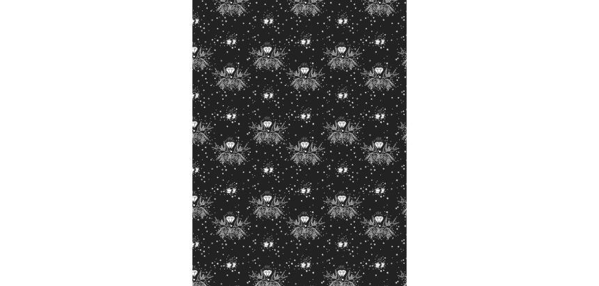 764 - Pochette 20 feuilles Décopatch - Noir
