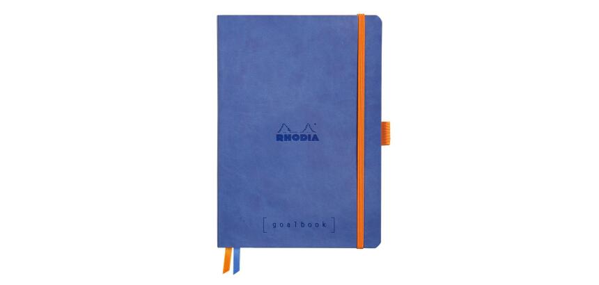 Rhodiarama Goalbook souple A5 240 pages dot papier ivoire 90g - Saphir