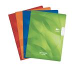 Cahier piqué 8000 CARTE 24x32 cm 96 pages grands carreaux 90 g - Assortis