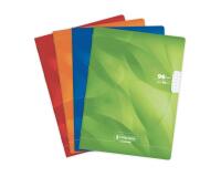 Cahier piqué 8000 CARTE 24x32 cm 96 pages grands carreaux 90 g - Assortis