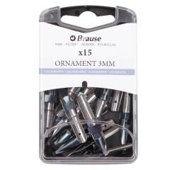 BOITE 15 PLUMES ORNAMENT