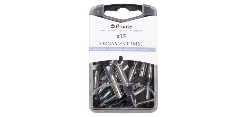 BOITE 15 PLUMES ORNAMENT