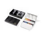 Aquarelle Boite Bijou 16 demi-godets