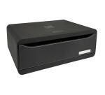 Módulo individual con 1 gran cajón para guardar todos los utensilios, con tope de seguridad y porta-etiquetas - 270x355x135 mm - ECOBlack - Negro