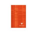 Carnet brochure rembordée rigide 7,5x12cm 128 pages petits carreaux - Assortis