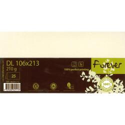 Carte pliée 106x213 FOREVER 210g pqt 25
