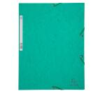 Chemise 3 rabats à élastiques carte lustrée 400g/m2 - A4