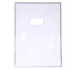 Protège-cahiers cristal PVC 12/100ème A4 - Incolore